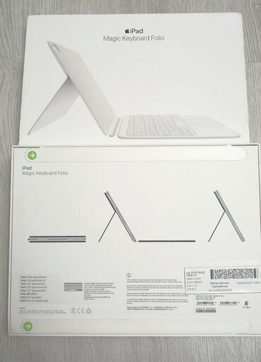 Noutbuklar üçün örtük və çantalar: Apple İpad A/16 11-inch modelləri ücün original magic keyboard