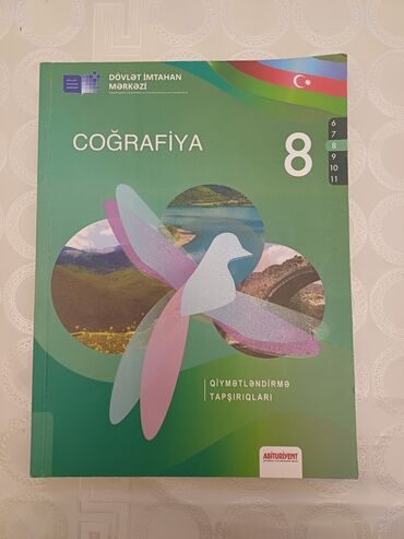 cografiya 6 ci sinif test: Coğrafiya 8 ci sinif əla vəziyyətdə qiyməti 4 manat