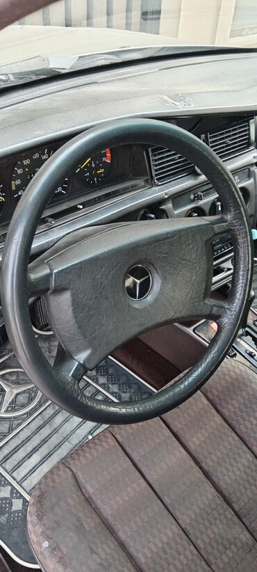 fiat rul: Sadə, Mercedes-Benz 190, 1990 il, Orijinal, Almaniya, İşlənmiş