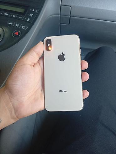 iphone xs kreditle: IPhone Xs, 64 GB, Qızılı, Face ID, Simsiz şarj, Sənədlərlə — 3