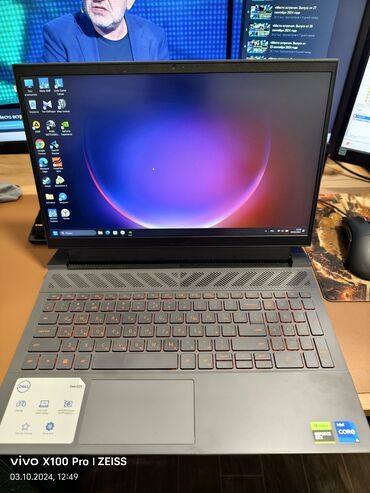 игровая мышь: Ноутбук, Dell, 16 ГБ ОЗУ, Intel Core i5, 15.6 ", Б/у, Игровой, память SSD
