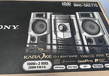 sony xm6: Yeni, qutuda SONY musiqi mərkəzi. Baha alınıb, interyere uyğun — 1