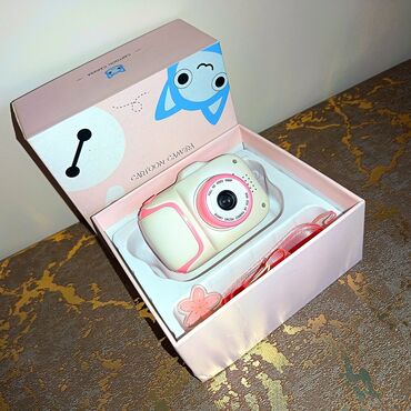 kalonka qutusu: Uşaq üçün rəngli “Cartoon Camera” fotoaparat Xüsusiyyətlər: - Full HD
