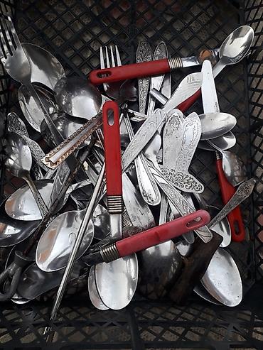 Другие товары для кухни: Посуда домашняя б/у . казан сковородка пиялка тарелка вилка-ложка и — 10