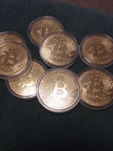 коллекционные: Монета биткоин
🪙Коллекционная (сувенирная) 
🪙 подарок сувенир
