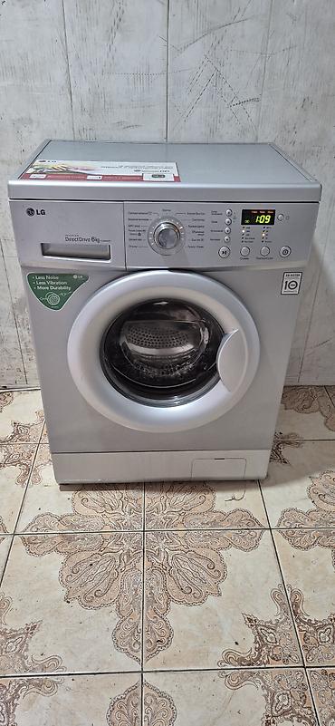 sud maşnı: Paltaryuyan maşın LG, 6 kq, İşlənmiş, Avtomat, Qurutma var, Ödənişli çatdırılma — 1