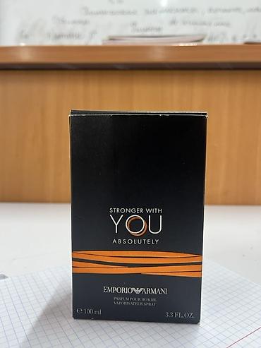 stronger: Emporio Armani Stronger With You Absolutely — парфюм для мужчин — 4