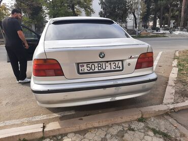фольксваген новый кузов: BMW 5 Series E39 sedan - Kuzov: gümüşü rəng, ön və arxa M-style