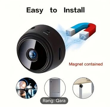 Videomüşahidə: Mini müşahidə kamerası Təhlükəsizlik kamerası Ev və ofislər üçün mini — 6