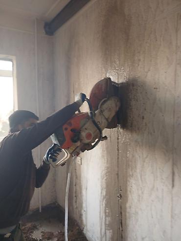 Beton işləri: Beton kəsimi xidməti - Dəqiq və düz kəsiklər üçün benzinli yüksək — 10