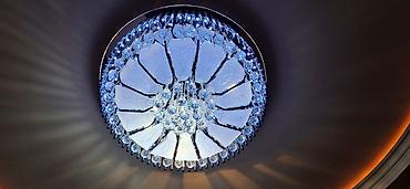 led isiqlar: Led Çılçıraq, 4 və daha çox lampa, Xrustal — 1