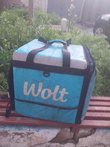 Оборудование для ресторанов, кафе: Wolt çatdırılma çantası – izolyasiyalı termal çanta - Brend: Wolt — 1