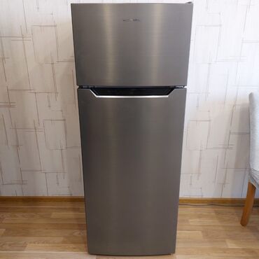 hofman: Новый Двухкамерный Hoffman Холодильник цвет - Серый