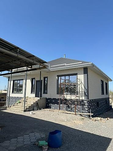 Фиброцементные фасадные панели: Двухэтажный дом с комбинированной отделкой фасада: одна часть — 14