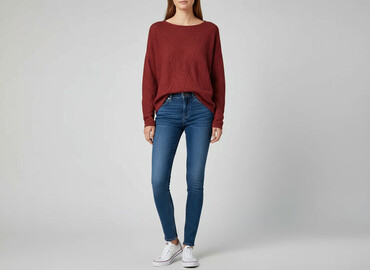 sukienki sweterkowe plus size: ONLY, Светр жіночий, розмір S