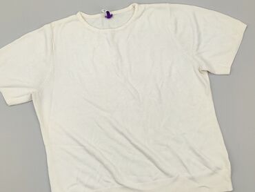 białe t shirty sinsay: T-shirt, 4XL (EU 48), condition - Good