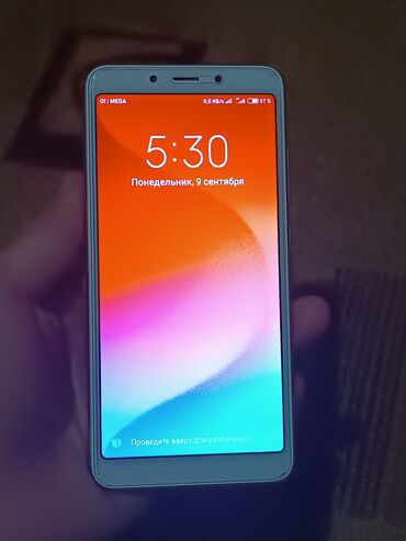 тел редми: Xiaomi, Redmi 6A, Б/у, 32 ГБ, цвет - Серый, 2 SIM