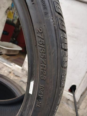 lider disk teker satisi: İşlənmiş Şin 275 / 35 / R 23 — 3
