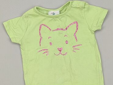 sinsay koszulki dziewczęce: T-shirt, Topomini, 6-9 months, condition - Good