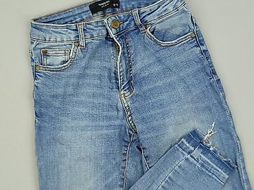 botki bershka: Reserved, Jeansy damskie, rozmiar XS — 1