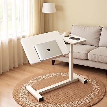 study table: Складной стол для ноутбука, Новый, цвет - Коричневый — 3