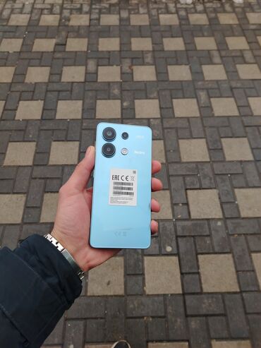 Xiaomi: Xiaomi Redmi Note 13, 256 GB, rəng - Göy, 
 Düyməli, Barmaq izi, Face ID