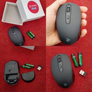 Компьютерные мышки: Bluetooth mouse satılır ucuz qiymətə. Yenidir işlənməyib karopkası var