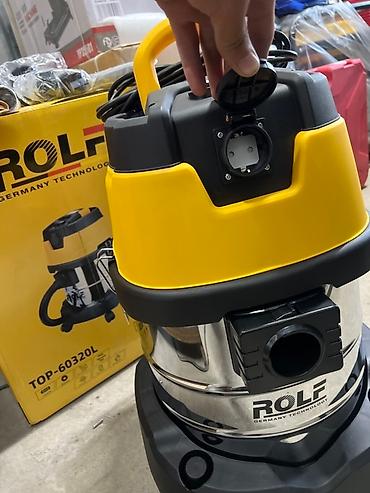 строительный плесос: Пылесос ROLF TOP-60320L - Тип: хозяйственно‑строительный (dry/wet — 4