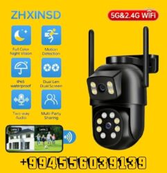 Videomüşahidə: Wifi Camera 8MP Ultra HD İki Linzalı, Tam Rəngli Gecə Görüşü, PTZ, Su — 6