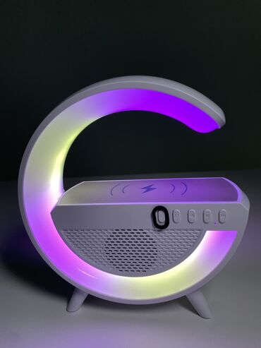 ультрафиолетовая лампа для ногтей: Умная настольная лампа и функция беспроводной зарядки мобильного