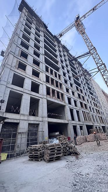 Продажа квартир: 2 комнаты, 60 м², Асанбай мкр Элитка, 8 этаж, ПСО (под самоотделку) — 2
