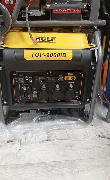 генер: Бензогенератор ROLF TOP-9000ID - Инверторный тип, стабилизированное — 1