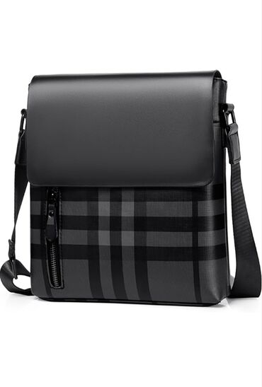 барсетки из кожи: Барсетка, Burberry, Материал: Натуральная кожа, Множество карманов, Новый