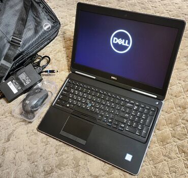 наушники на компьютер: Ноутбук, Dell, 16 ГБ ОЭТ, Intel Core i7, 15.6 ", Колдонулган, Жумуш, окуу үчүн, эс тутум NVMe SSD