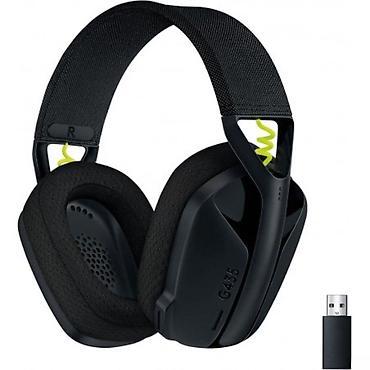 logitech dfgt: Logitech G435 Lightspeed Wireless Gaming Headset Black Logitech G435 — 1