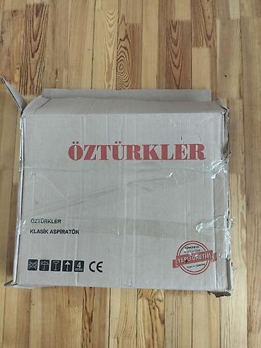 aspiratör kömürlü: Aspirator Öztürklər, rəng - Qara, Yeni — 3