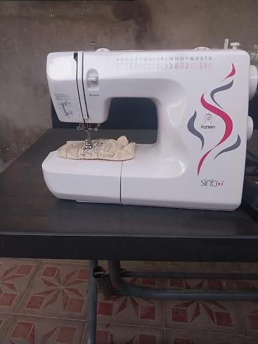 dikiş: Sinbo SSW-813 çoxfunksiyalı ev tikiş maşını demək olar ki işlənməyib — 5