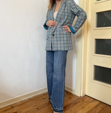 женская блуза летучая мышь: Beneton markasi, yeni kimi! Qadın Oversize Blazer как новый, одевала