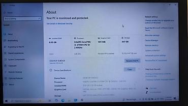 Digər noutbuklar və netbuklar: Toshiba noutbuk Xüsusiyyətlər: - Ekran: təxminən 15.6” (şəkillərdə — 12