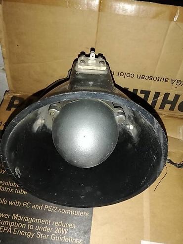 Другие детали электрики авто: Громкоговоритель рупорный ГР-1. 2 новые пластиковые серые 1 бу черный — 6