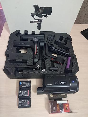 видеокамера на авто: Камкордер Sony Handycam 4K + электронный стабилизатор Zhiyun Weebill S — 3