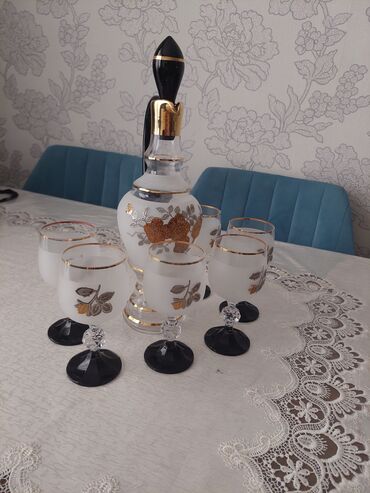 Süfrə ləvazimatları: Qədəhlər, 6 ədədli dəst, 200 ml