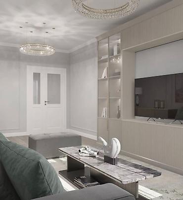 Продажа квартир: 2 комнаты, 79 м², Дизайнерский ремонт — 4