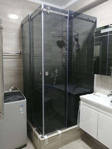 Душевые кабины: Душевая кабина Квадрат, Высота поддона: 10 см — 28