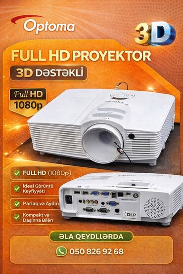 Proyektorlar: İşlənmiş Proyektor Epson, Ödənişli çatdırılma — 3