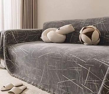 Prekrivači za nameštaj: Višenamenski, bоја - Siva — 1