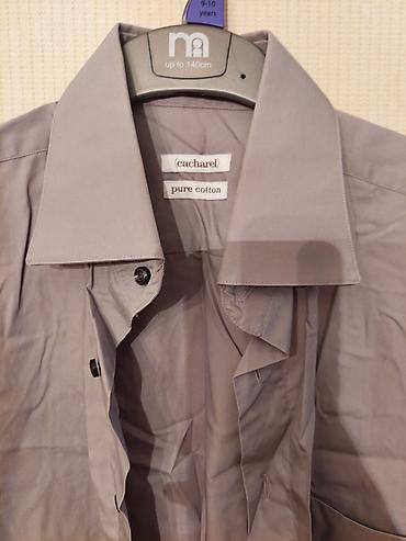 Kişi geyimləri: Köynək, Fresh Cotton, L, rəng - Boz — 2