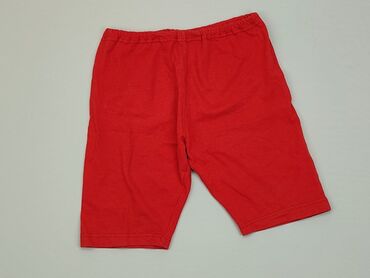 czerwone krótkie spodenki dla chłopca: Krótkie spodenki, 4-5 lat, 110, stan - Zadowalający