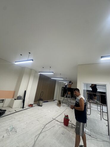 Потолочные работы: Монтаж потолков | Багет Больше 6 лет опыта at lalafo.kg — 2 Потолочные работы: Монтаж потолков | Багет Больше 6 лет опыта — 2