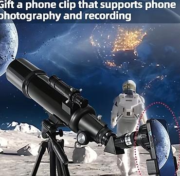 Спорт и отдых: Astronomik Teleskop Apertural 80mm Foks 600mm Zoom 24x-750x - Tripod — 6